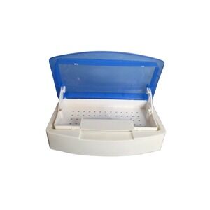 Professional Nail Tool Sterilizer Box Sanitizer Disinfection Cleaner Tray